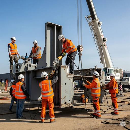 Metallkonstruktsioonide professionaalne lammutamine koos vanametallide eemaldamisega